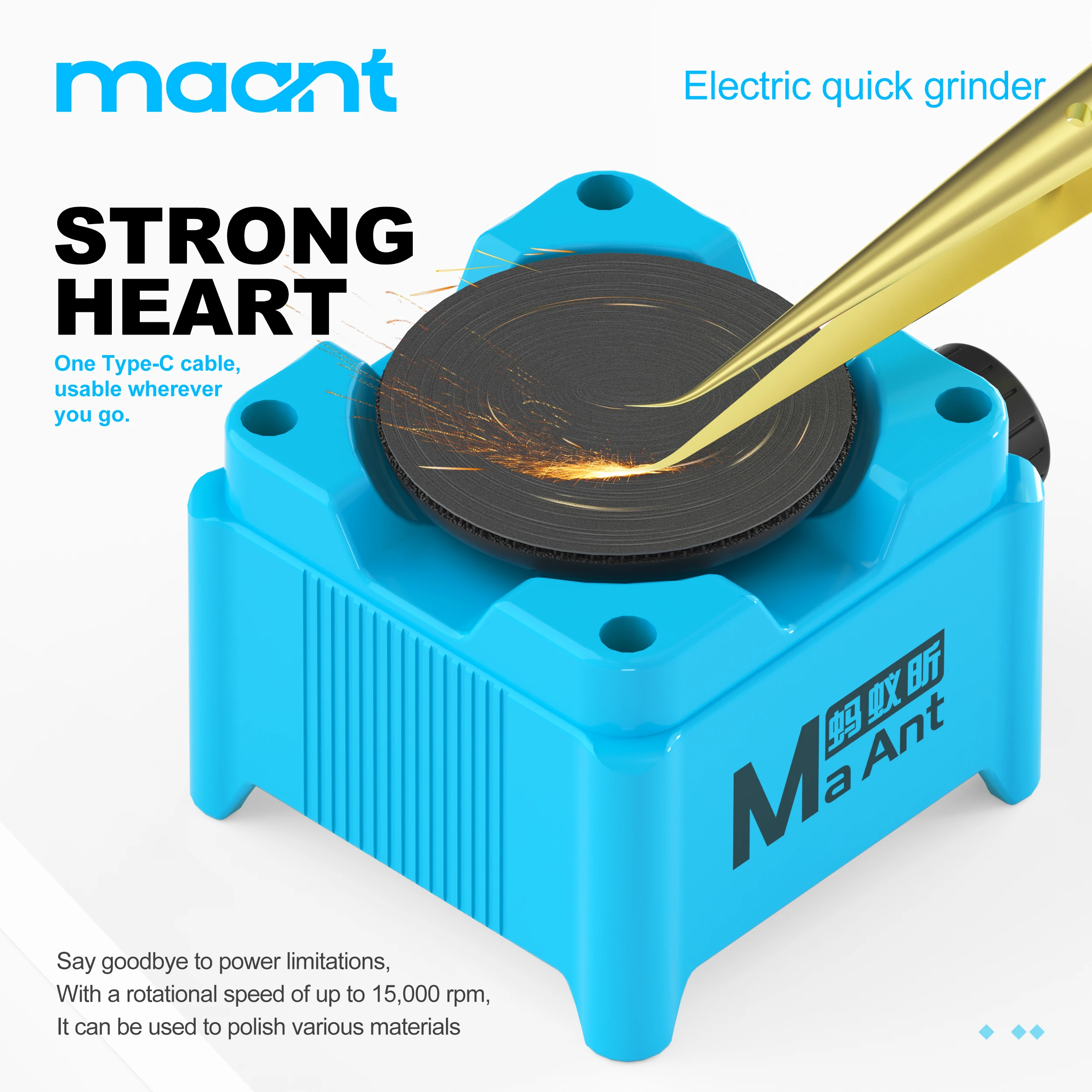 MaAnt KM1 Electric Grinder 700 - Electronics Repair Tools recension och pris