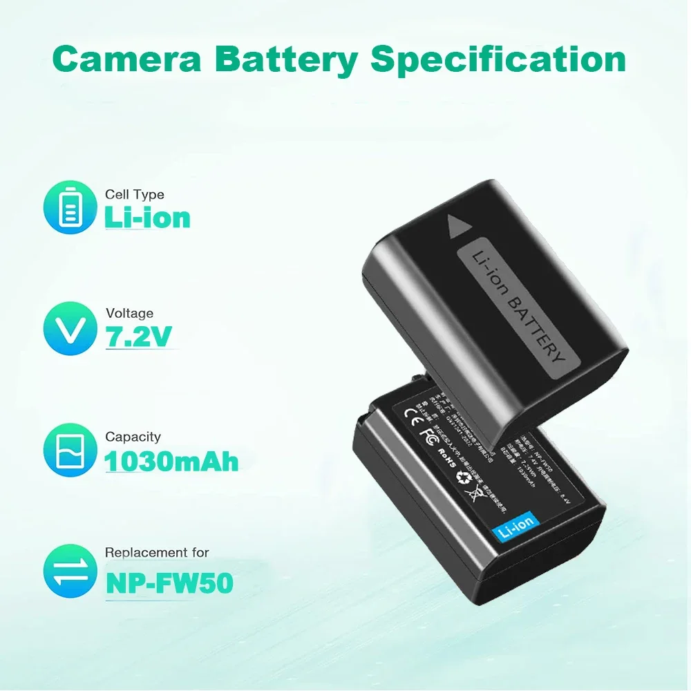 NP-FW50 Battery for Sony Camer - Sony Camera Zv-E10 recension och pris
