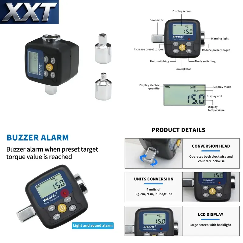 XXT Shahe Digital Torque Wrenc - Electronics Repair Tools recension och pris